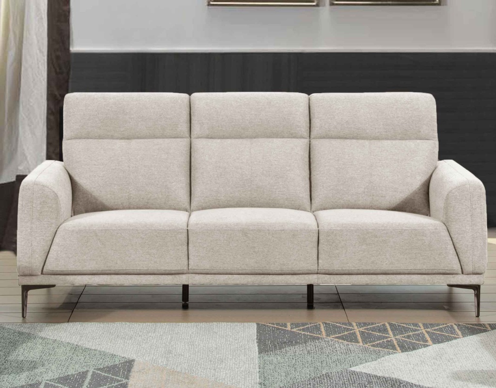  SOFA TELA LK6627# 3 PUESTOS#
